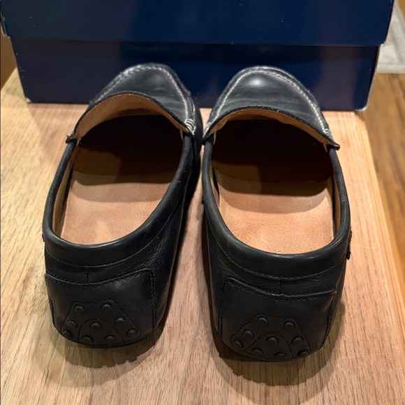 Polo by Ralph Lauren Classic Black Woodley Loafers 10.5 - Picture 4 of 7